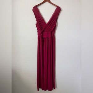 Boutique Red Formal Maxi Dress